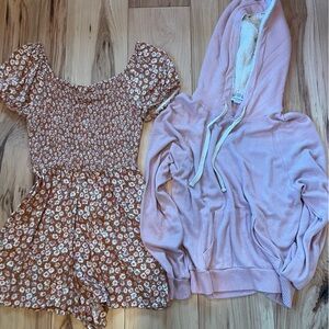 Arizona romper and sweater